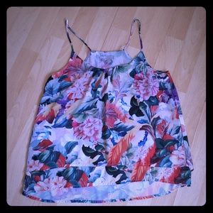 H&M Floral Layered Cami